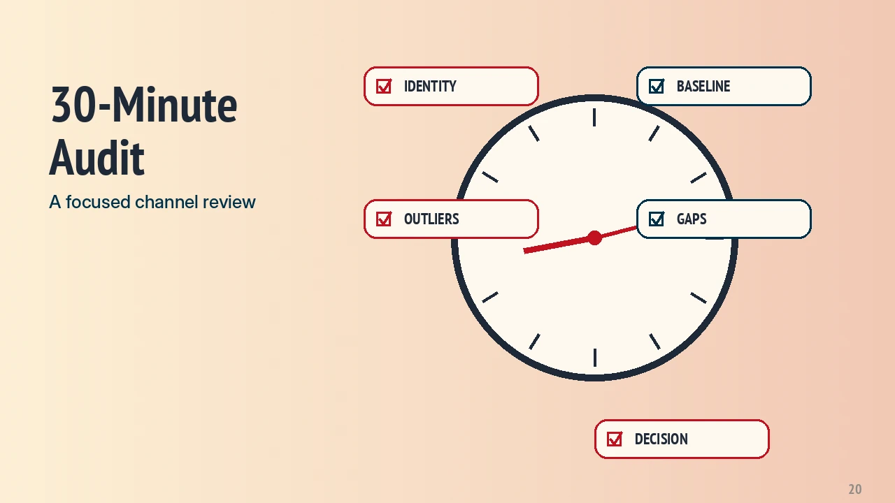How to Analyze a YouTube Channel in 30 Minutes