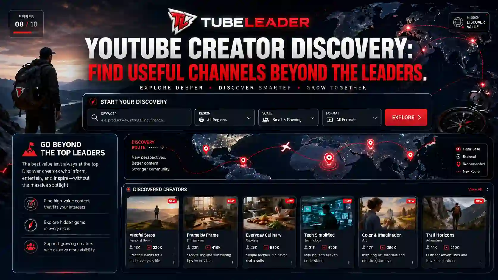YouTube Creator Discovery: Find Useful Channels Beyond the Leaders