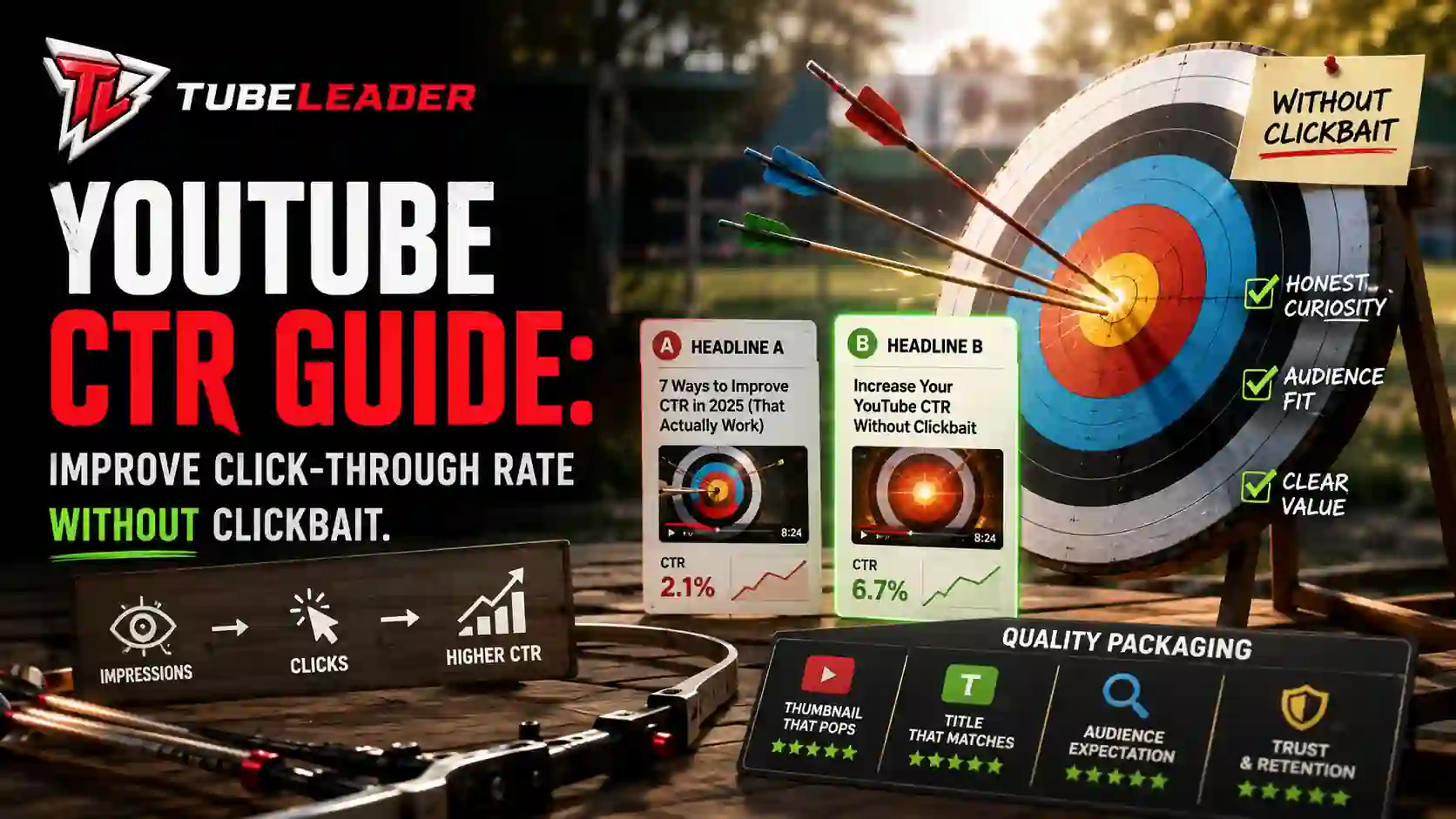 YouTube CTR Guide: Improve Click-Through Rate Without Clickbait
